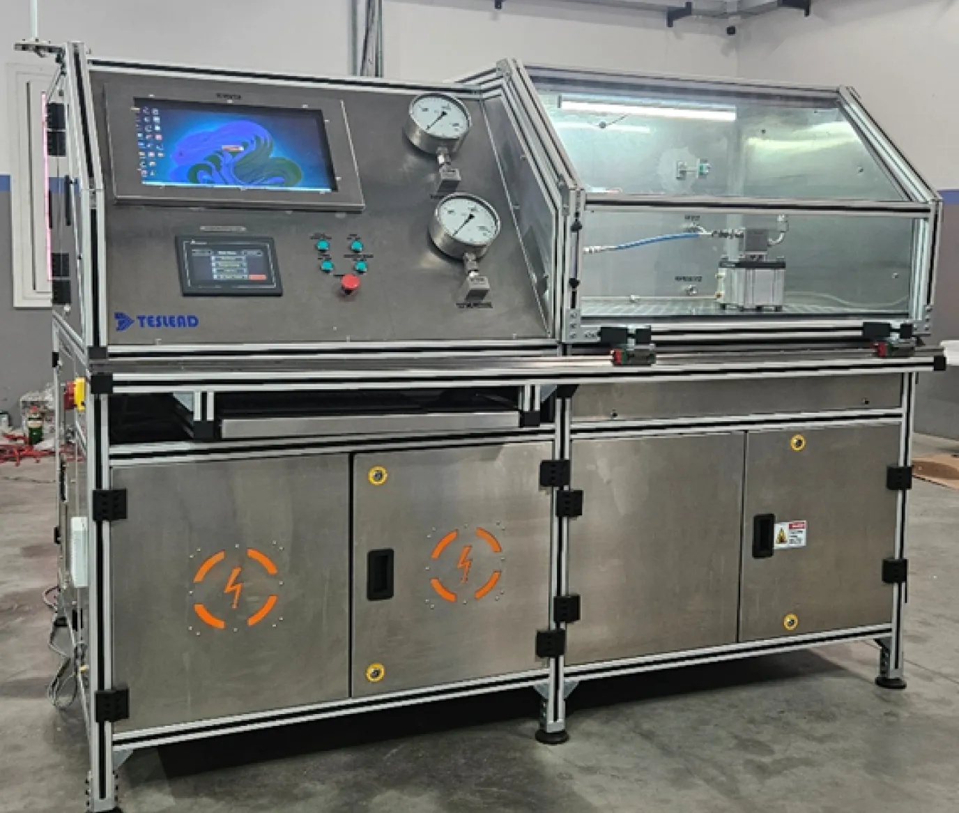 High Pressure Hydro & Gas Test Stand