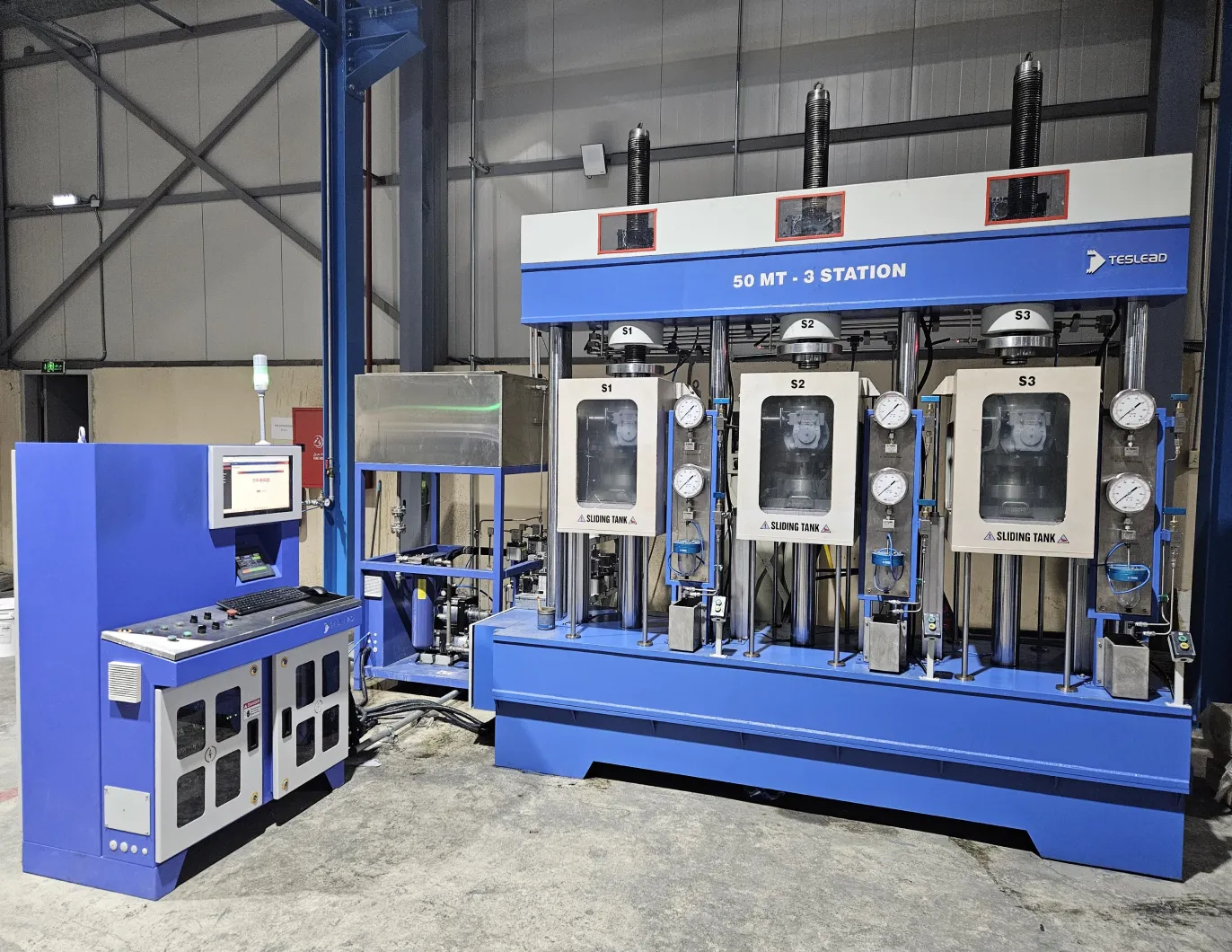 Multi Station Valve Test Rig