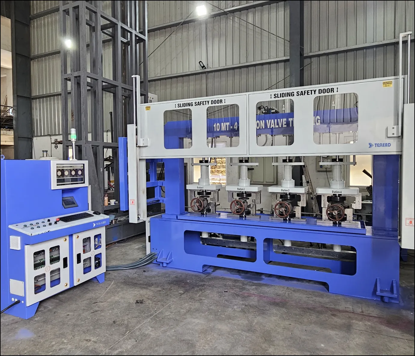 Multi Station Valve Test Rig