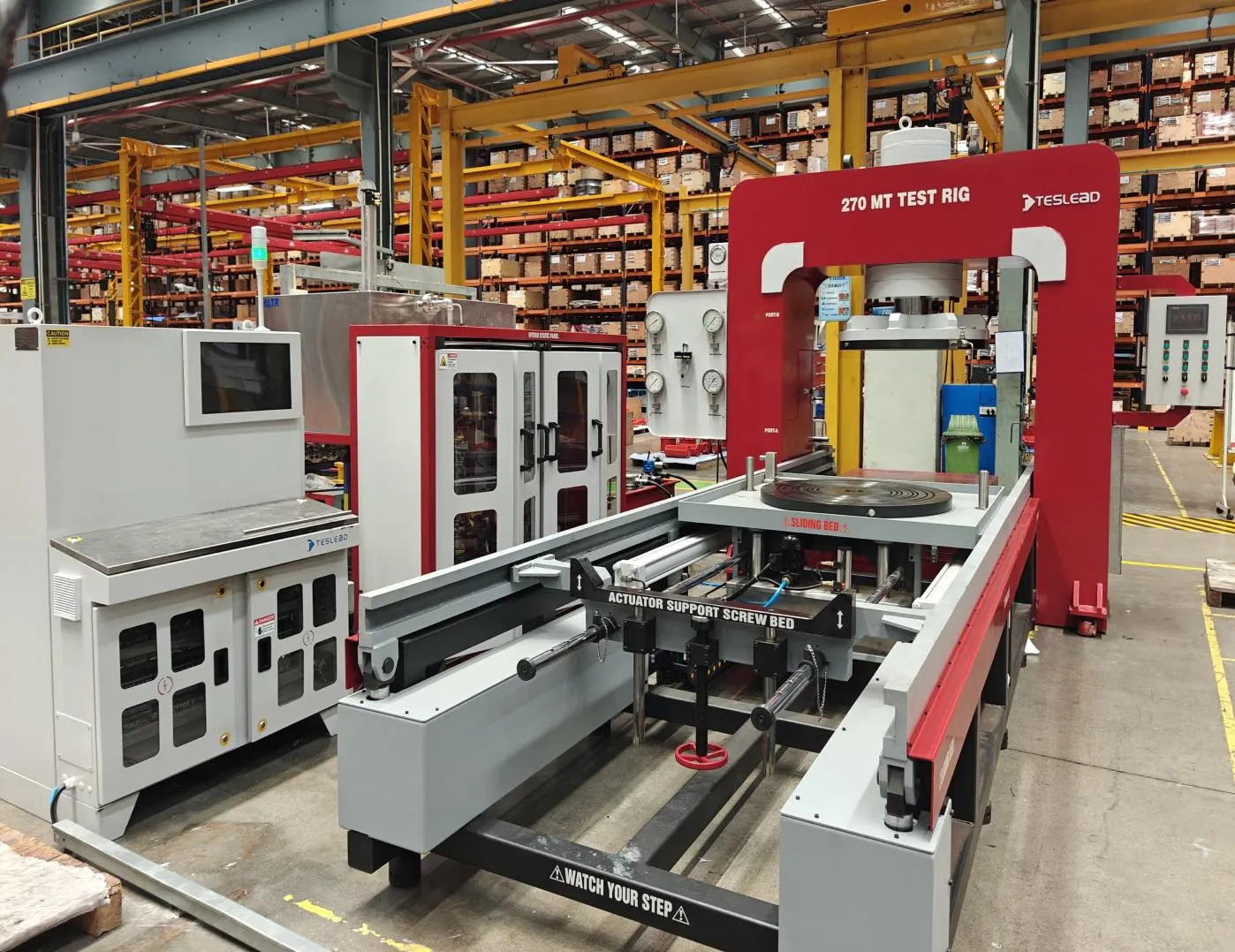 Vertical Machine Test Rig