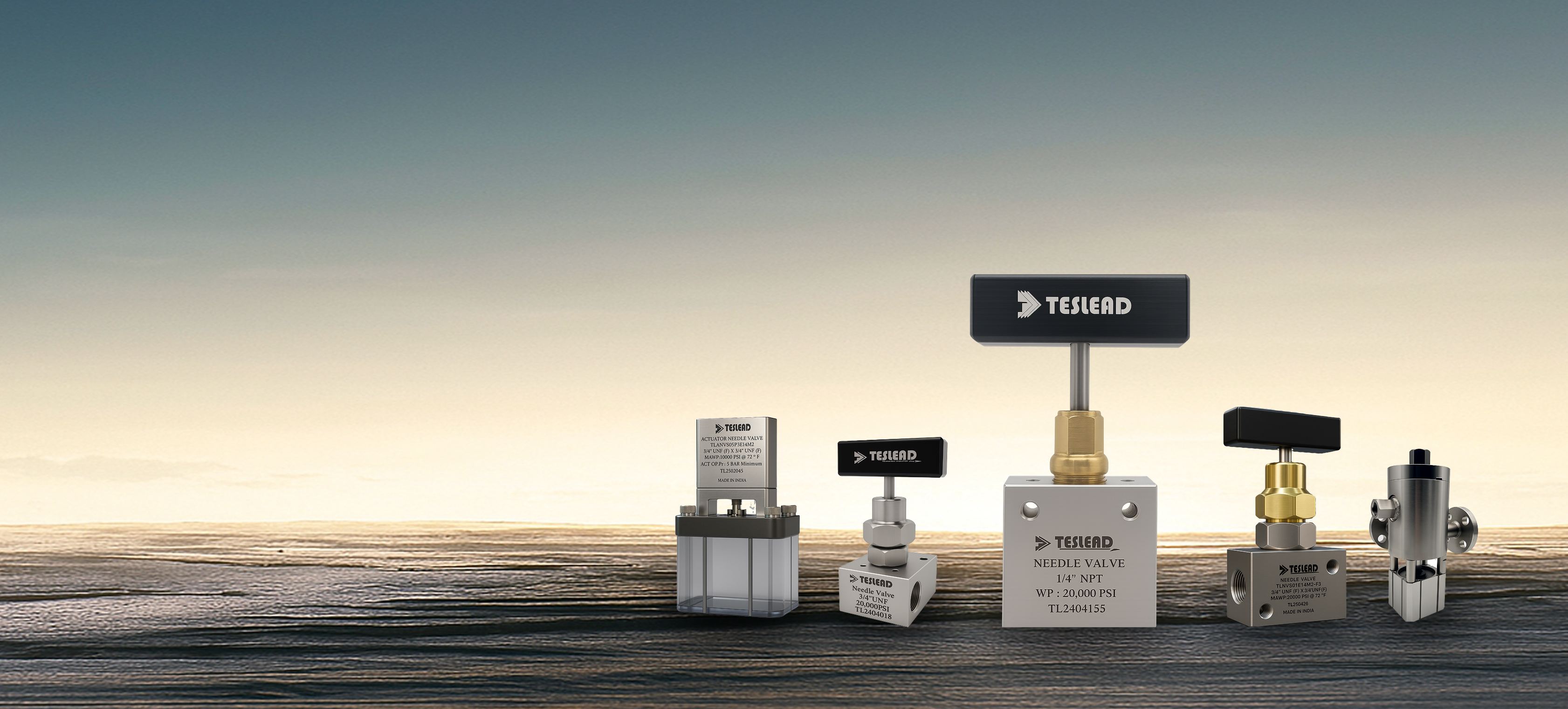 Teslead Products – industrial valves and test equipment