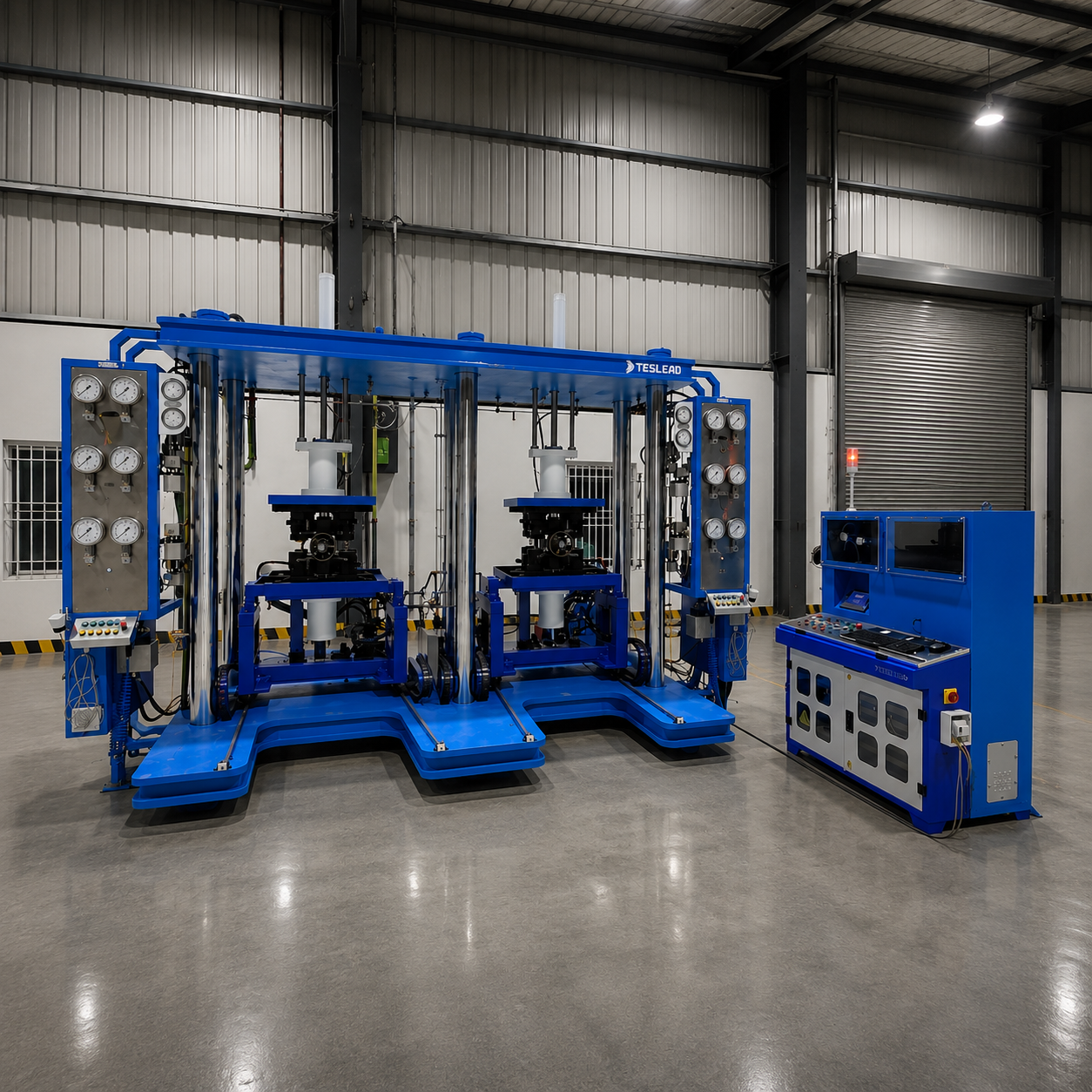 Multi Station Valve Test Rig — view 2
