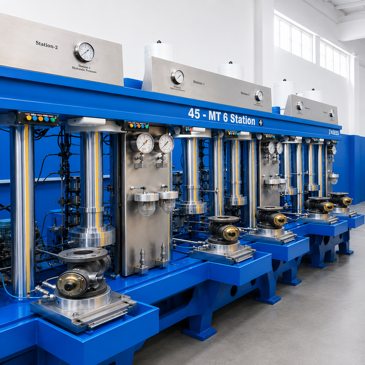 Multi Station Valve Test Rig — view 1