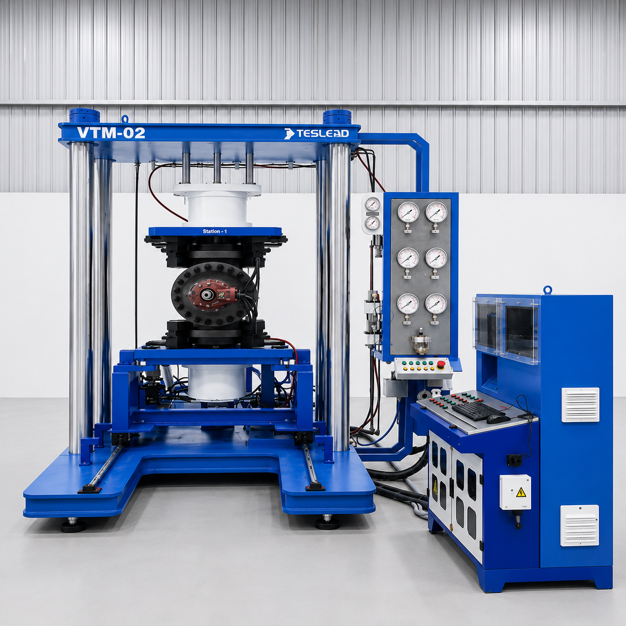 Vertical Machine Test Rig — view 2